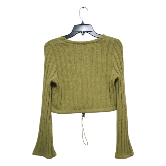 Sincerely Jules Cropped Knit Sweater Women's Med Retro Boho Y2K style - Picture 2 of 10